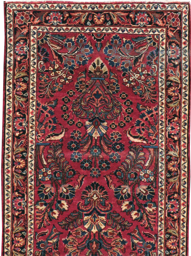Antique Persian Lilihan Long Runner, No.9596 - Galerie Shabab