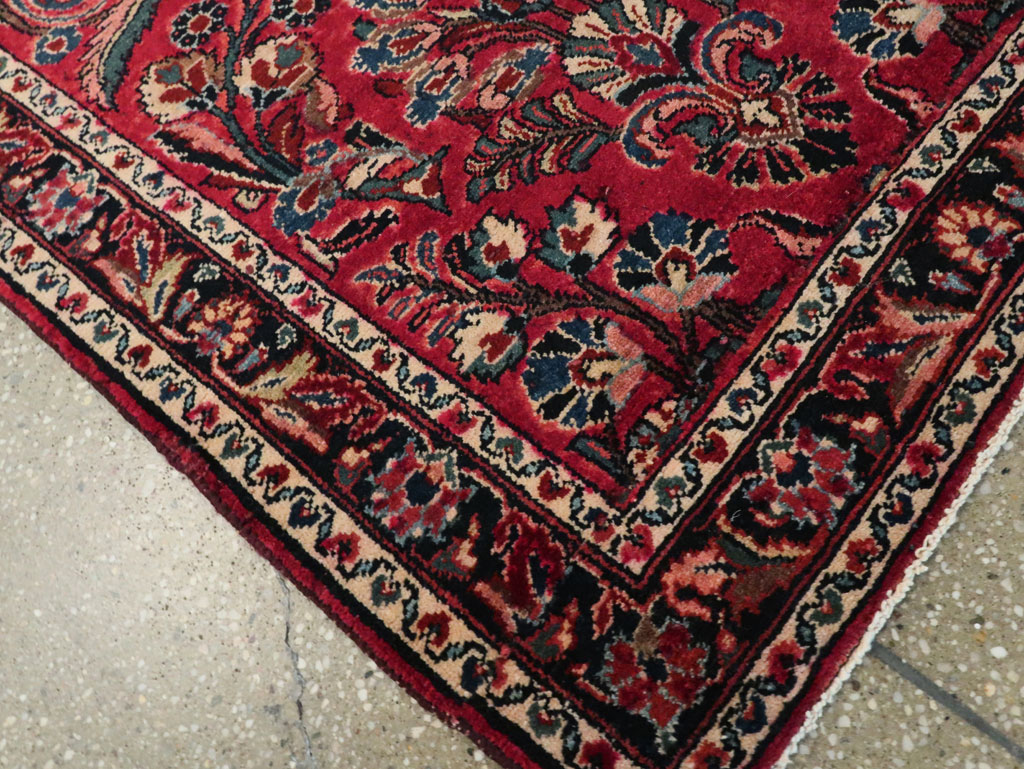 Antique Persian Lilihan Long Runner, No.9596 - Galerie Shabab