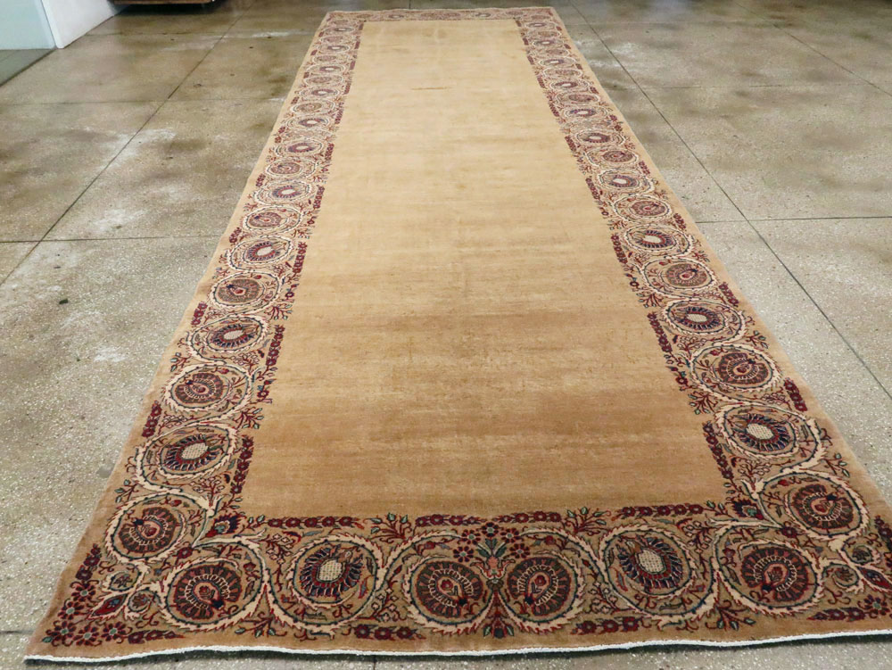 Antique Persian Mashad Gallery Rug, No.9600 - Galerie Shabab