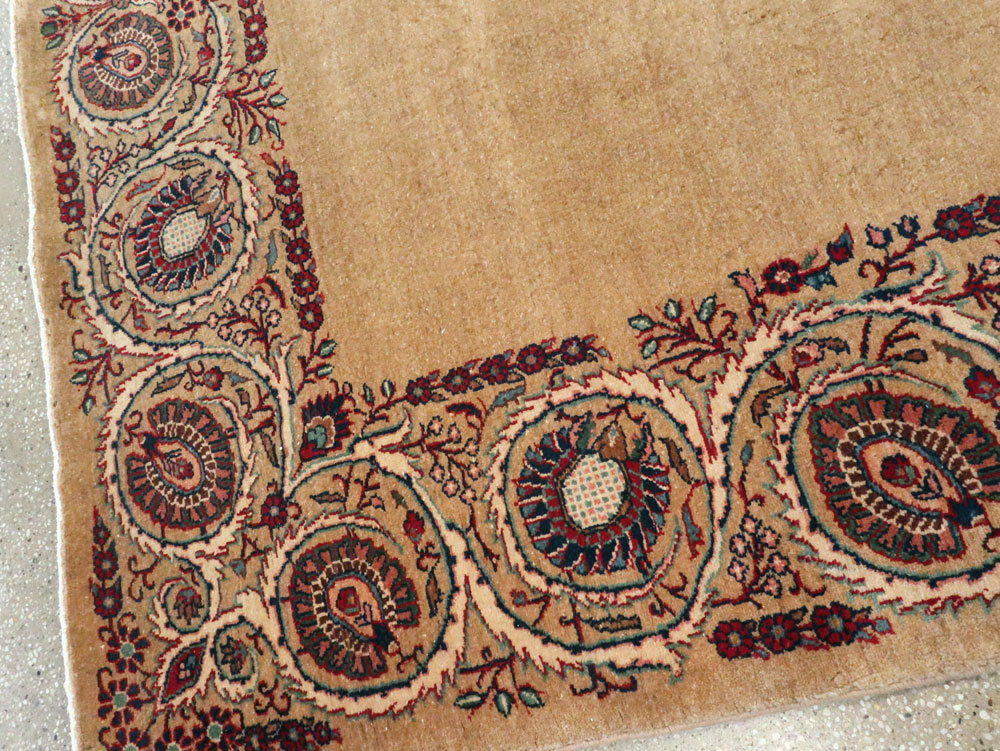 Antique Persian Mashad Gallery Rug, No.9600 - Galerie Shabab