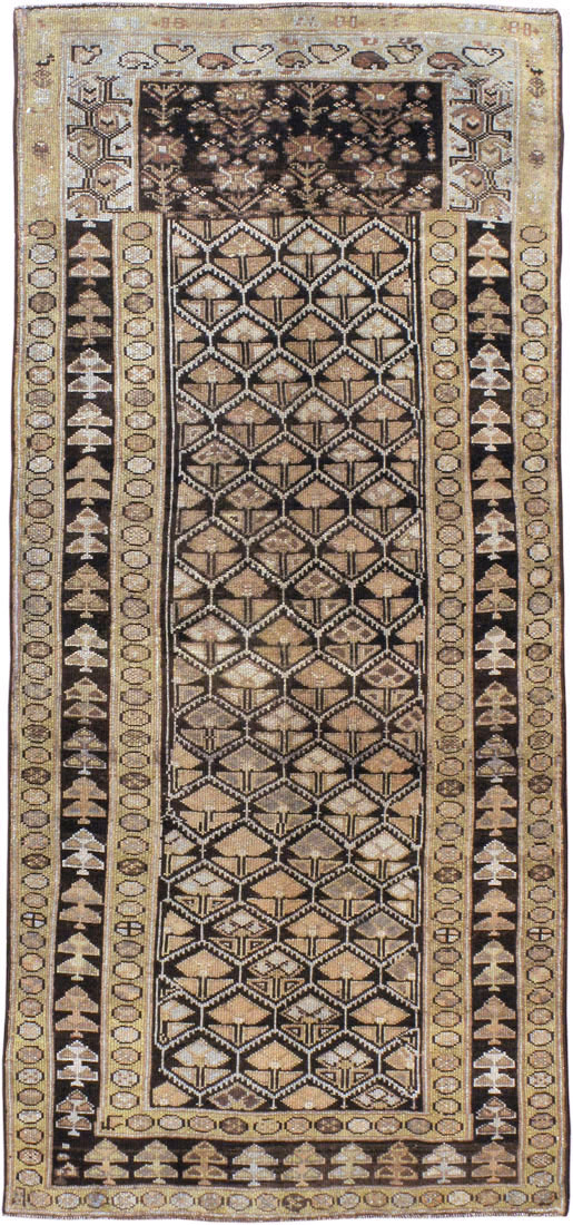 Antique Persian Kurdish Rug, No.9656 - Galerie Shabab