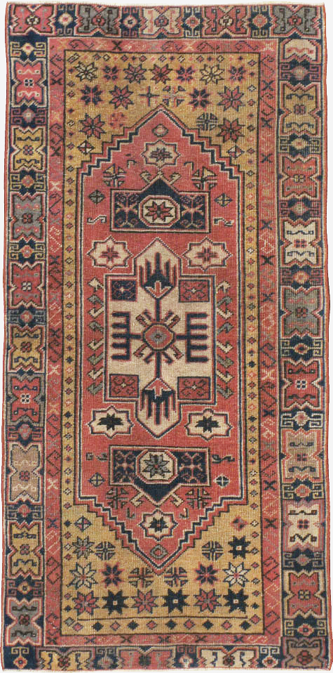 Vintage turkish Anatolian Rug, No.9660 - Galerie Shabab