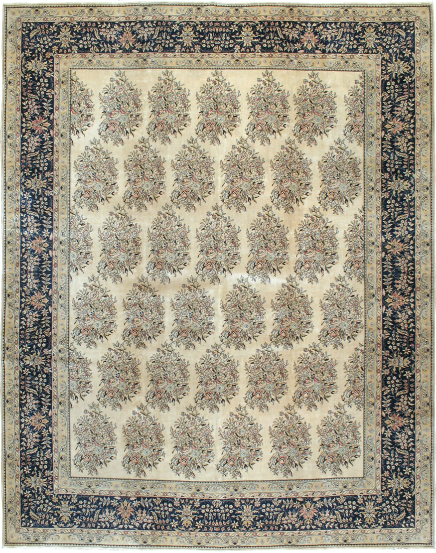 Semi-Antique Tabriz Carpet, No.9735 - Galerie Shabab