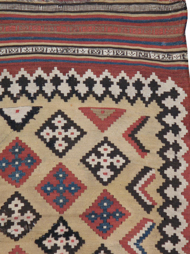 A Persian Kilim, No.9777 - Galerie Shabab