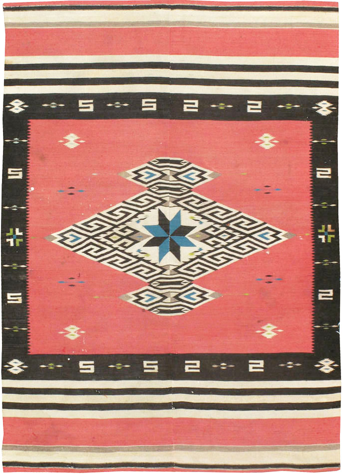 Vintage Navajo Kilim, No.9778 - Galerie Shabab
