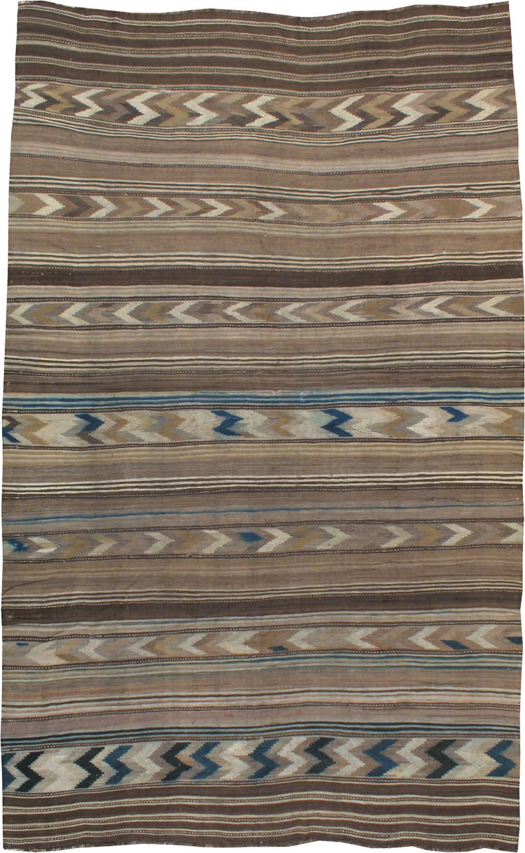 A Vintage Kilim, No.9786 - Galerie Shabab