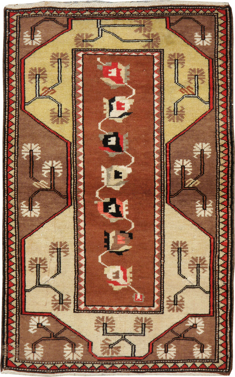 Vintage Turkish Anatolian Rug, No.9827 - Galerie Shabab