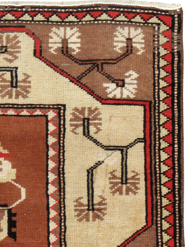 Vintage Turkish Anatolian Rug, No.9827 - Galerie Shabab