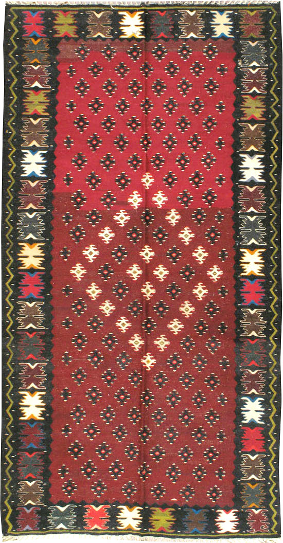 Vintage Anatolian Kilim, No.9849 - Galerie Shabab