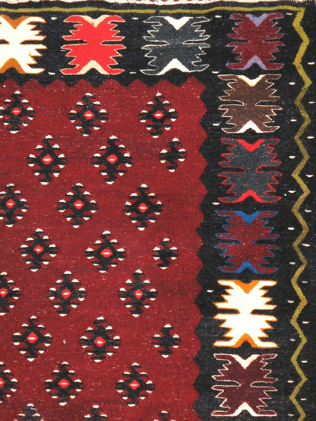 Vintage Anatolian Kilim, No.9849 - Galerie Shabab