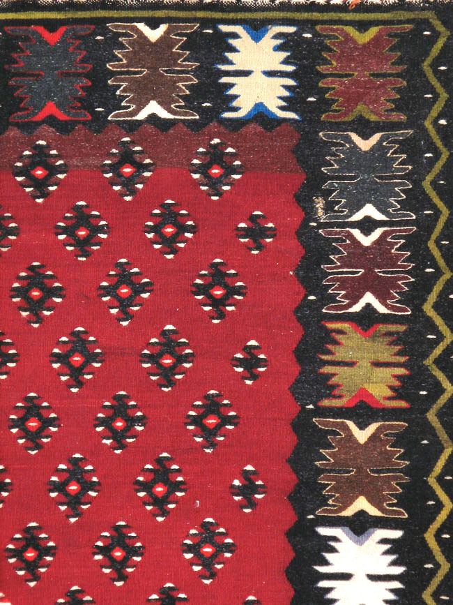Vintage Anatolian Kilim, No.9849 - Galerie Shabab