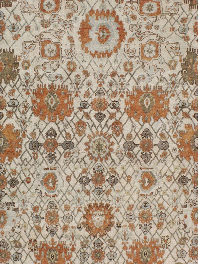 Antique Persian Bibikabad Carpet, No.9877 - Galerie Shabab