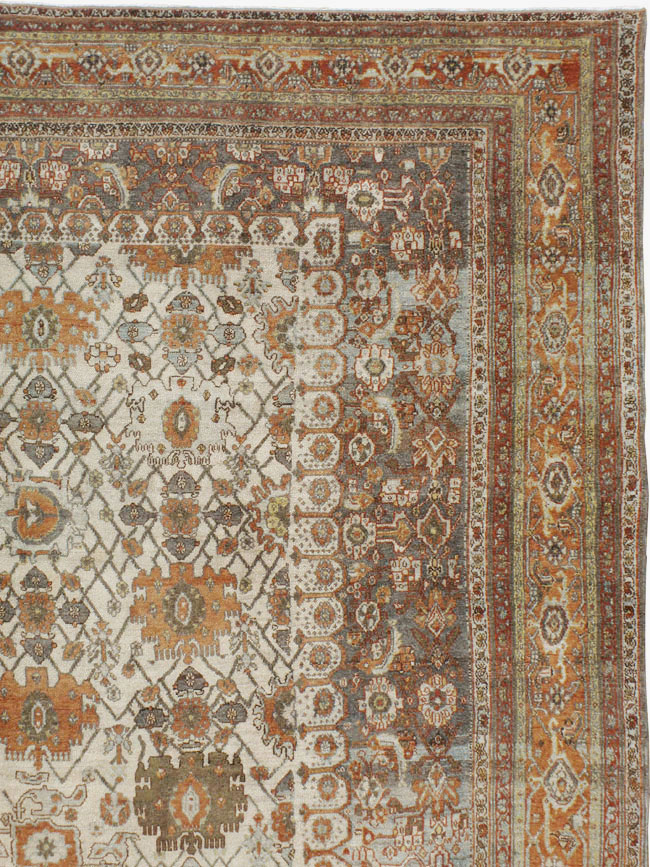 Antique Persian Bibikabad Carpet, No.9877 - Galerie Shabab