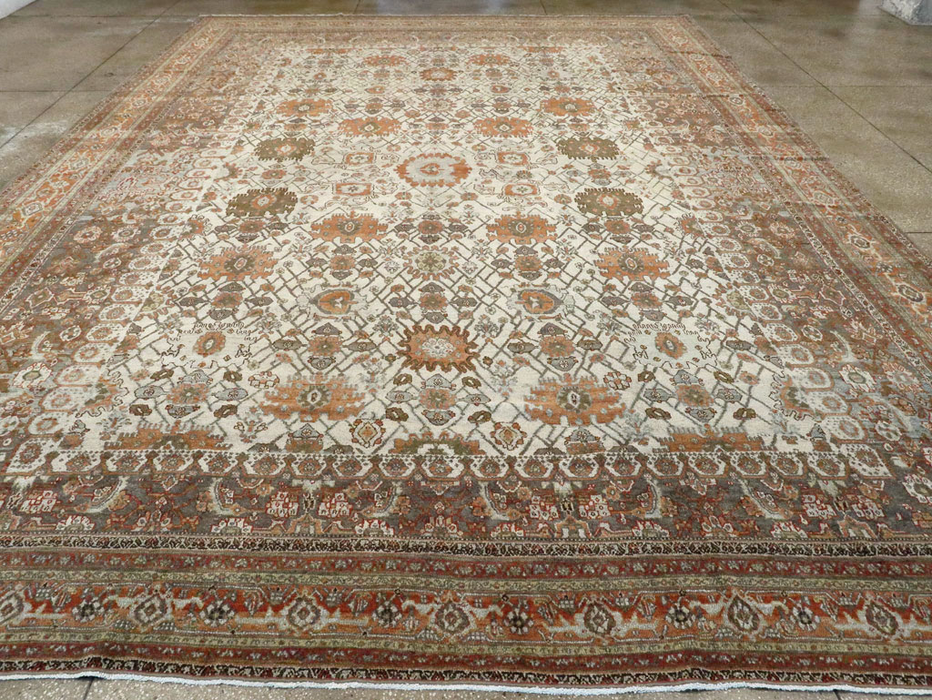 Antique Persian Bibikabad Carpet, No.9877 - Galerie Shabab