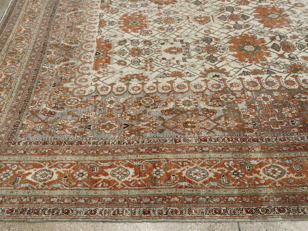 Antique Persian Bibikabad Carpet, No.9877 - Galerie Shabab