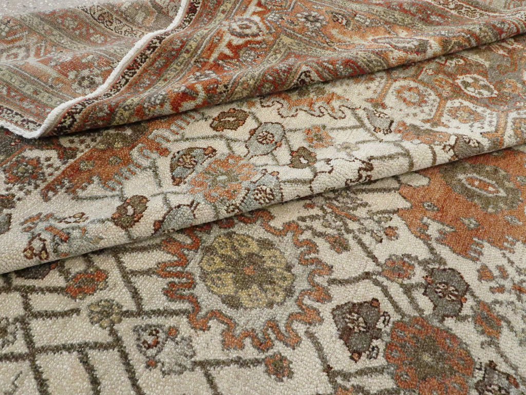 Antique Persian Bibikabad Carpet, No.9877 - Galerie Shabab
