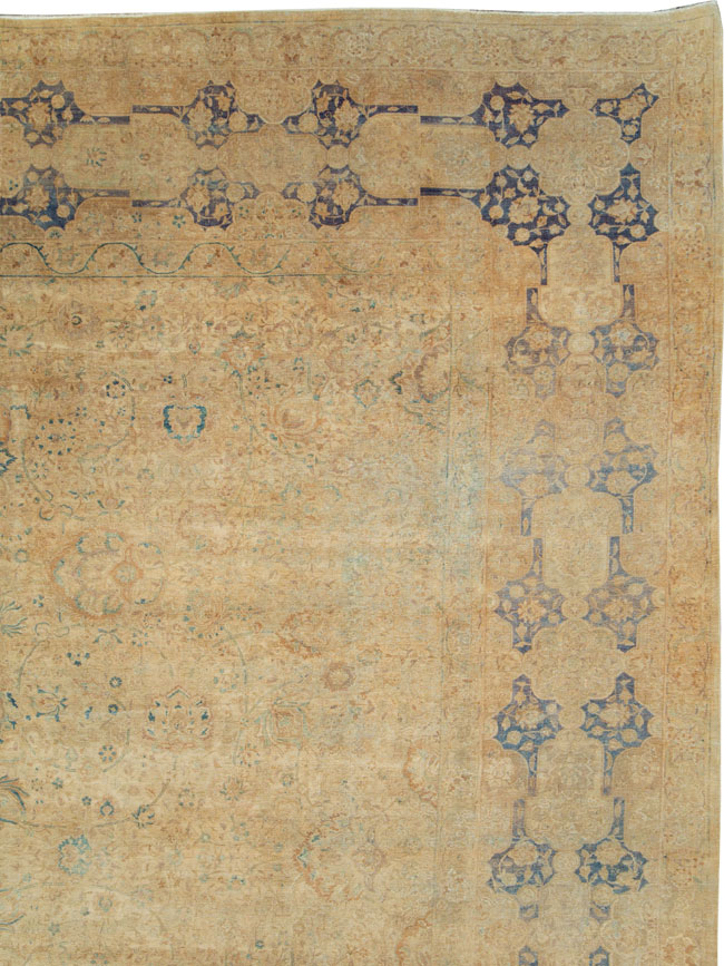 Antique Persian Lavar Kerman Carpet, No.9905 - Galerie Shabab
