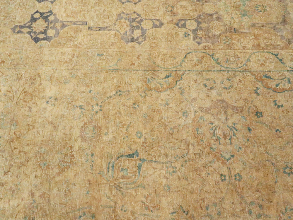 Antique Persian Lavar Kerman Carpet, No.9905 - Galerie Shabab