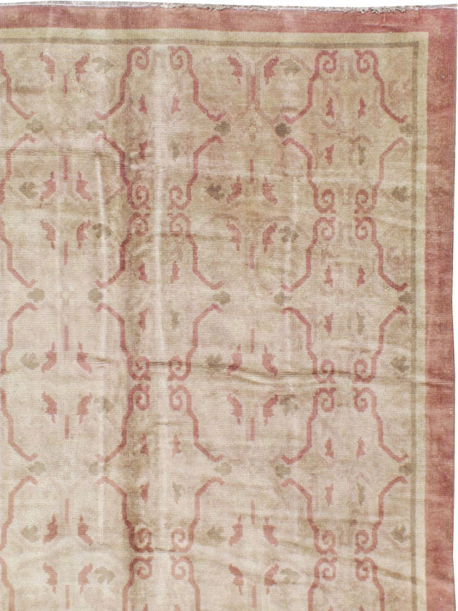 Antique European Continental Carpet, No.9919 - Galerie Shabab