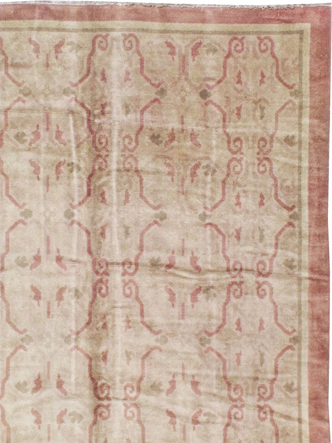 Antique European Continental Carpet, No.9919 - Galerie Shabab