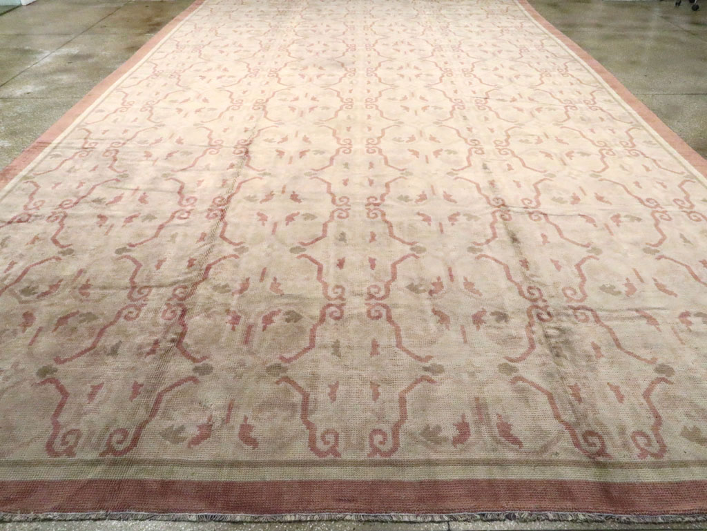 Antique European Continental Carpet, No.9919 - Galerie Shabab
