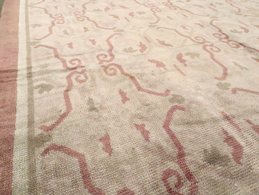 Antique European Continental Carpet, No.9919 - Galerie Shabab