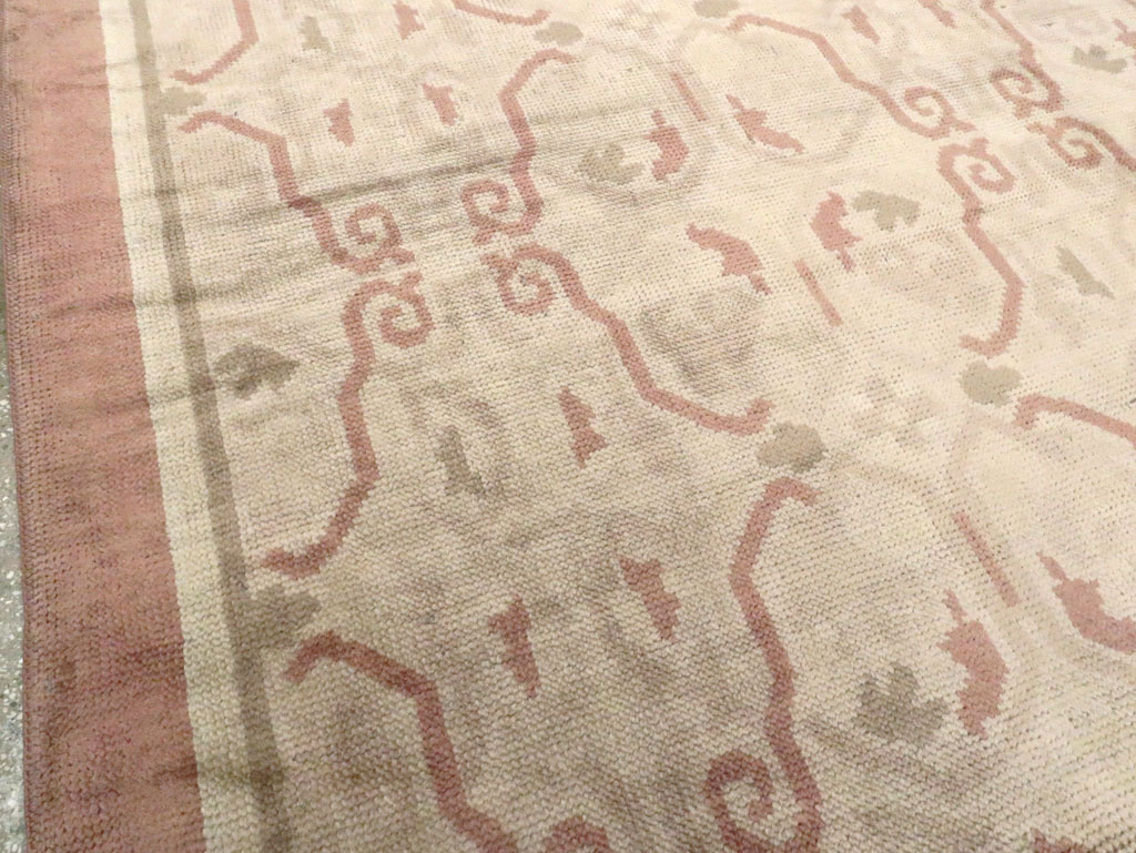 Antique European Continental Carpet, No.9919 - Galerie Shabab