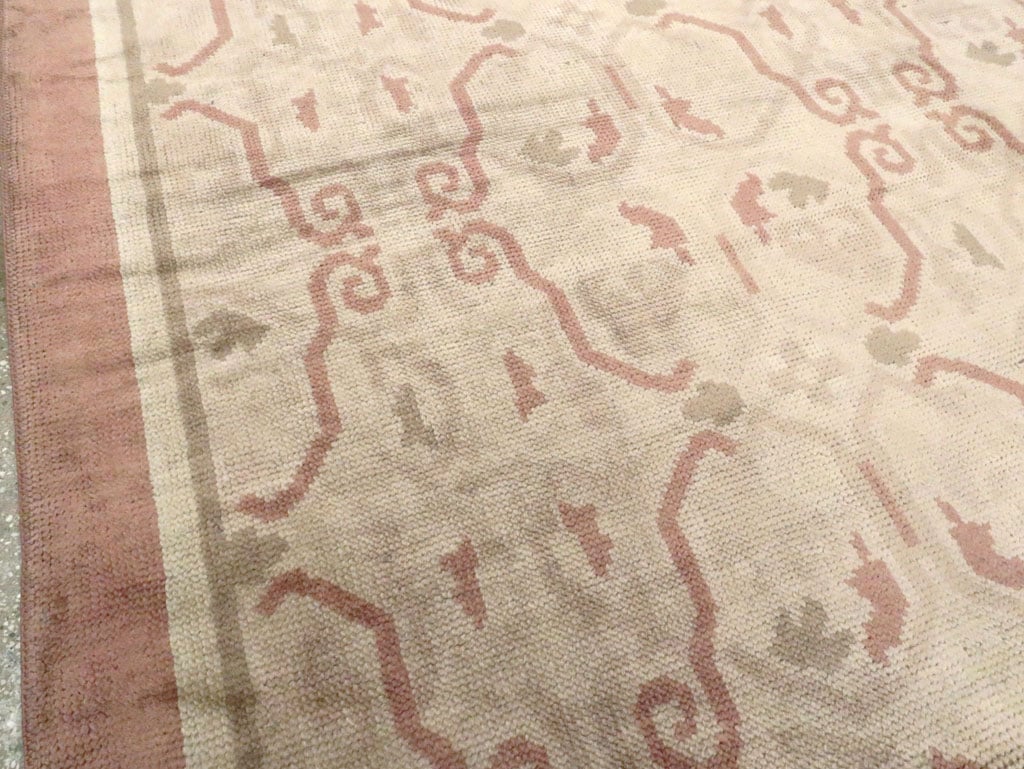 Antique European Continental Carpet, No.9919 - Galerie Shabab