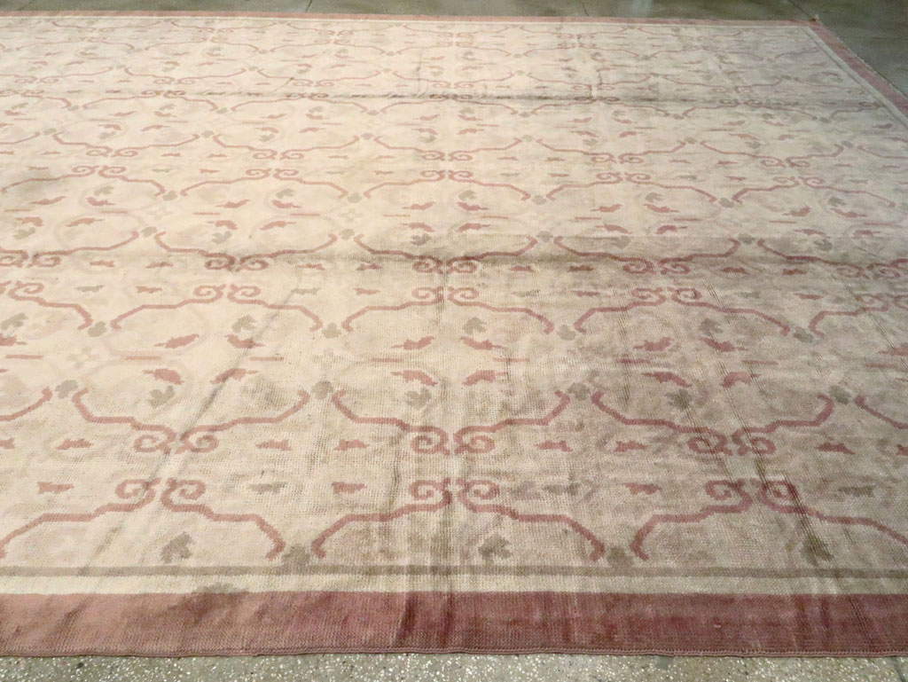 Antique European Continental Carpet, No.9919 - Galerie Shabab