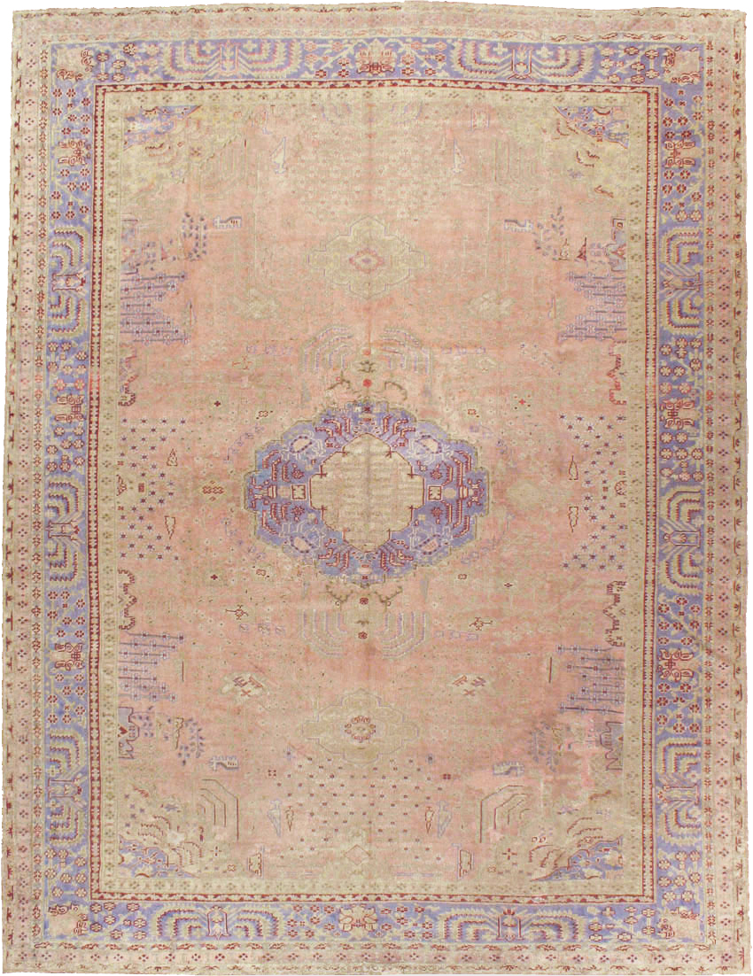 An Oushak Carpet, No.9920 - Galerie Shabab