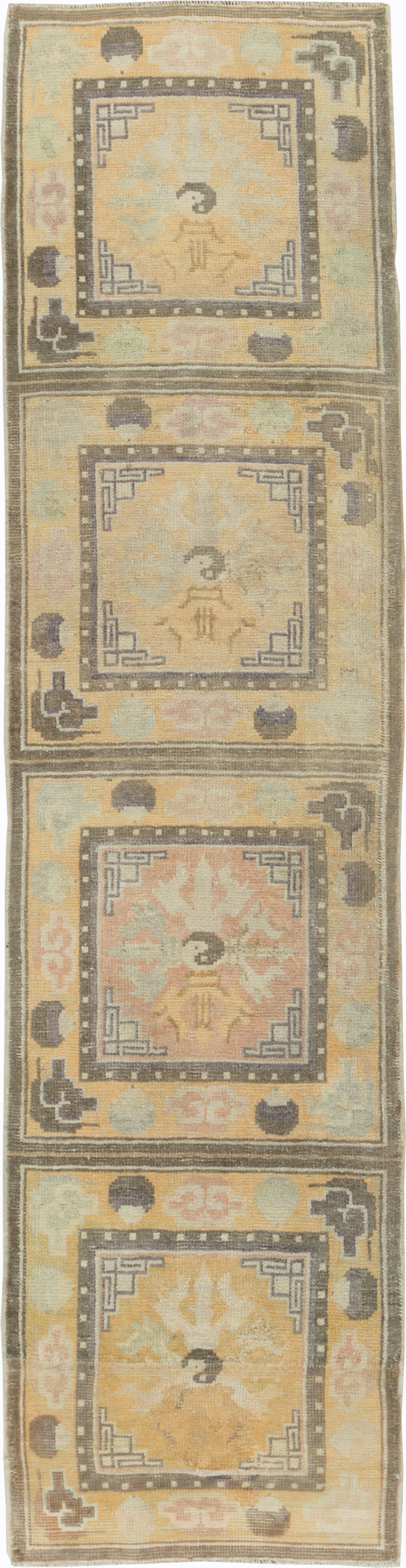 Vintage East Turkestan Samarkand Runner, No.9921 - Galerie Shabab
