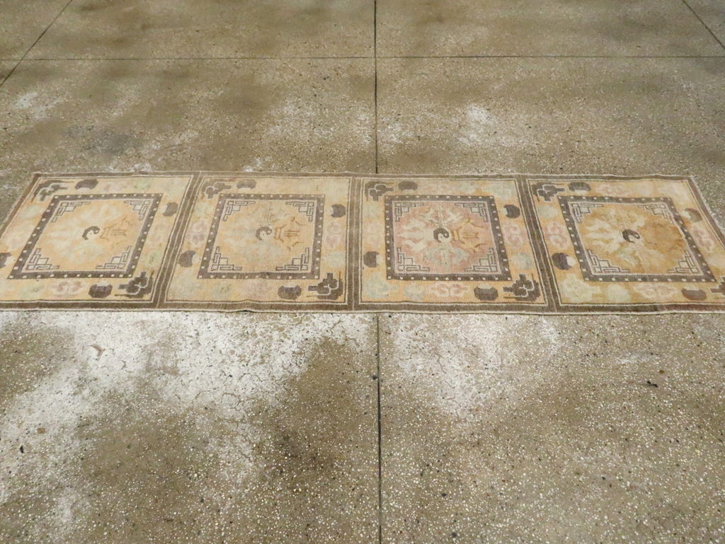 Vintage East Turkestan Samarkand Runner, No.9921 - Galerie Shabab