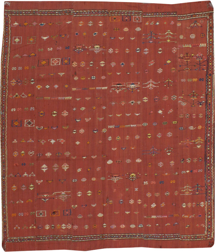 A Persian Kilim, No.9924 - Galerie Shabab