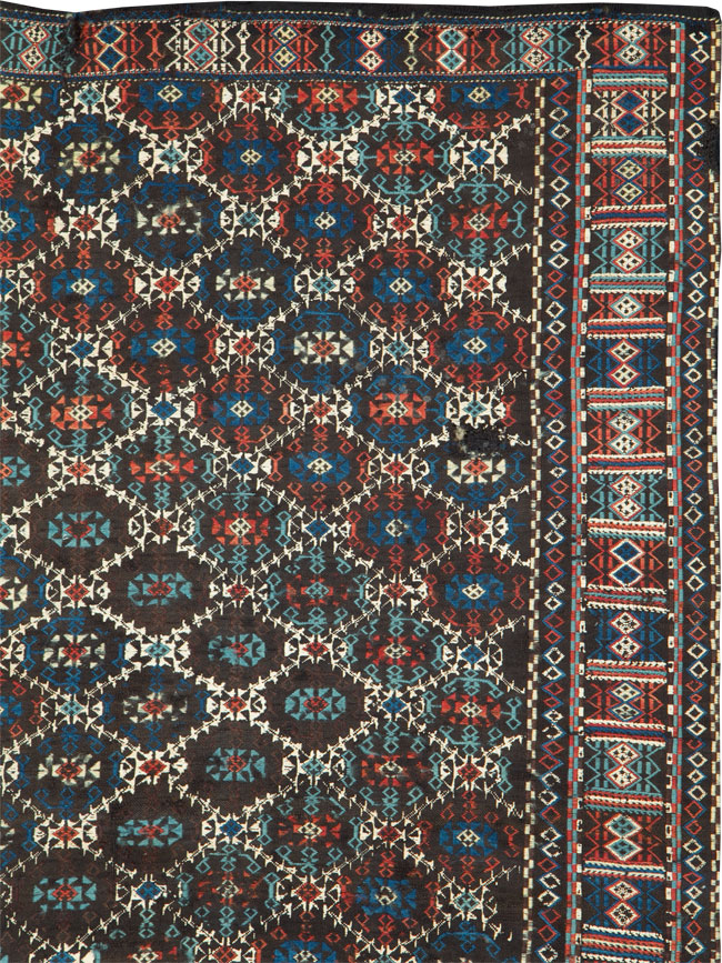 A Persian Kilim, No.9928 - Galerie Shabab