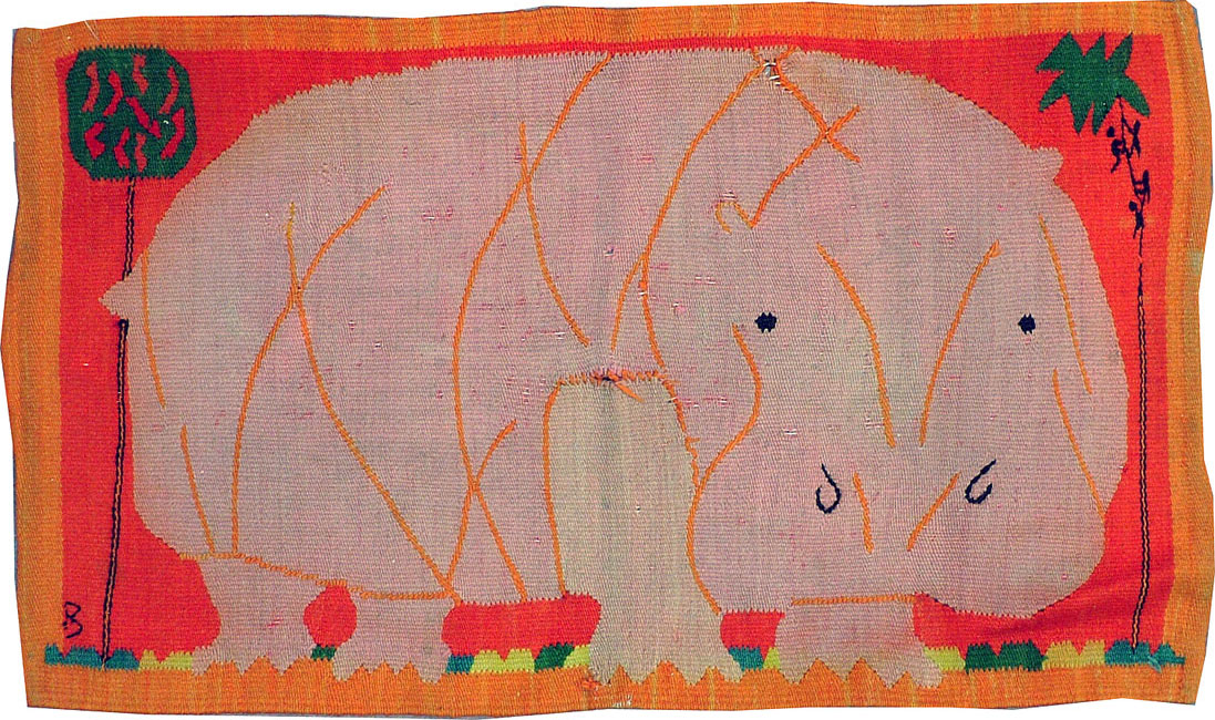 A Pictorial Kilim, No.9931 - Galerie Shabab