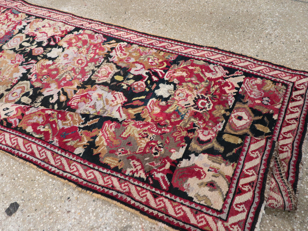 Antique Caucasian Karabagh Runner, No.9942 - Galerie Shabab