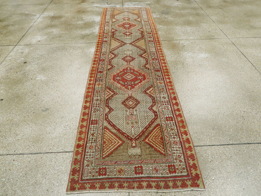 Antique Serab Runner, No.9950 - Galerie Shabab