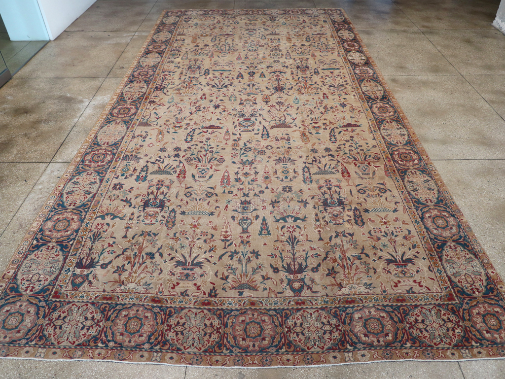 Antique Indian Lahore Carpet, No.9953 - Galerie Shabab