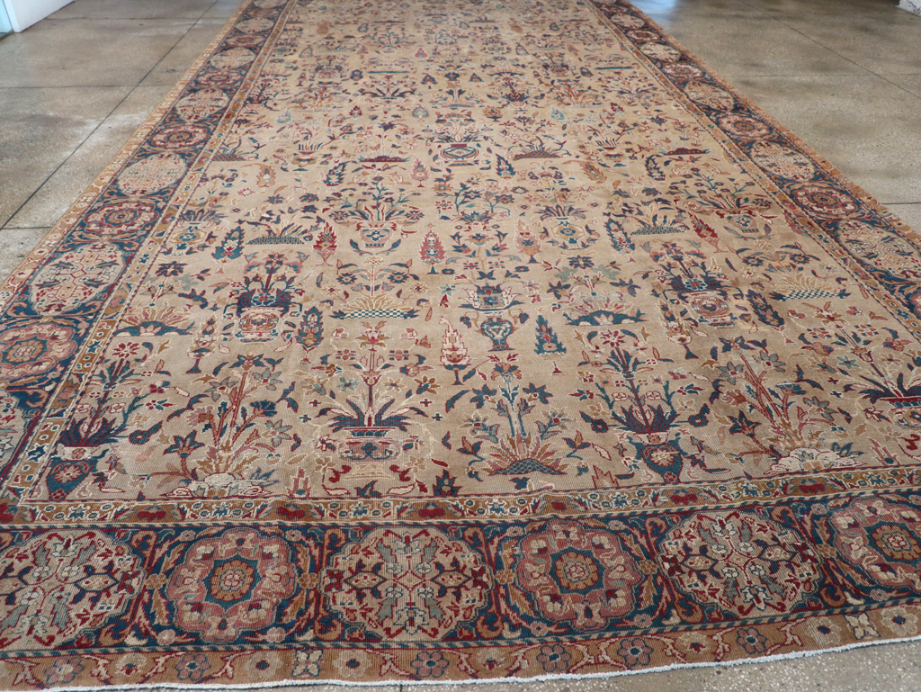 Antique Indian Lahore Carpet, No.9953 - Galerie Shabab