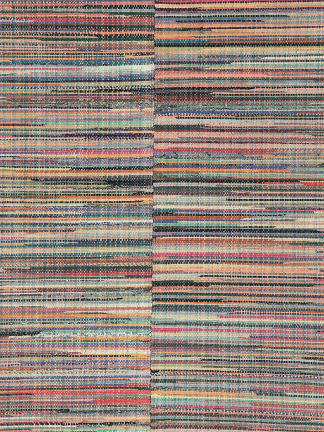 Antique American Rag Rug, No.9956 - Galerie Shabab