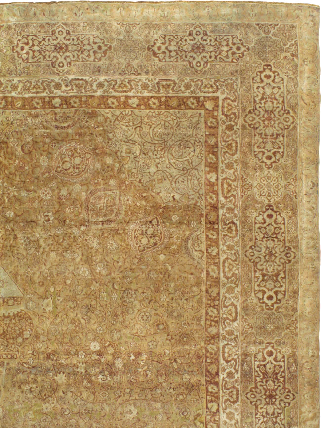 Antique Indian Agra Carpet, No.9965 - Galerie Shabab