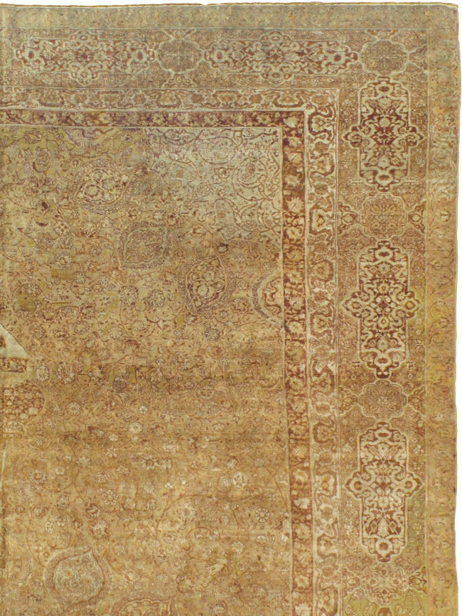 Antique Indian Agra Carpet, No.9965 - Galerie Shabab