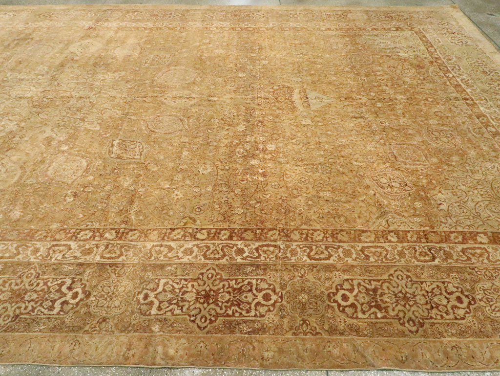 Antique Indian Agra Carpet, No.9965 - Galerie Shabab