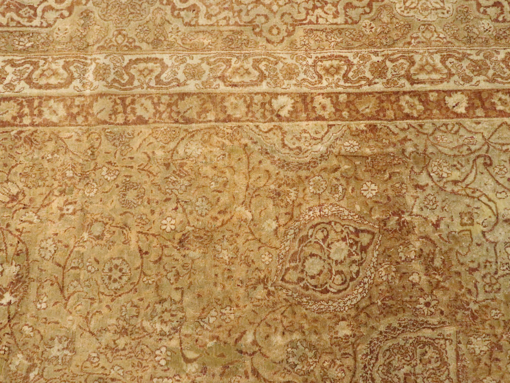 Antique Indian Agra Carpet, No.9965 - Galerie Shabab