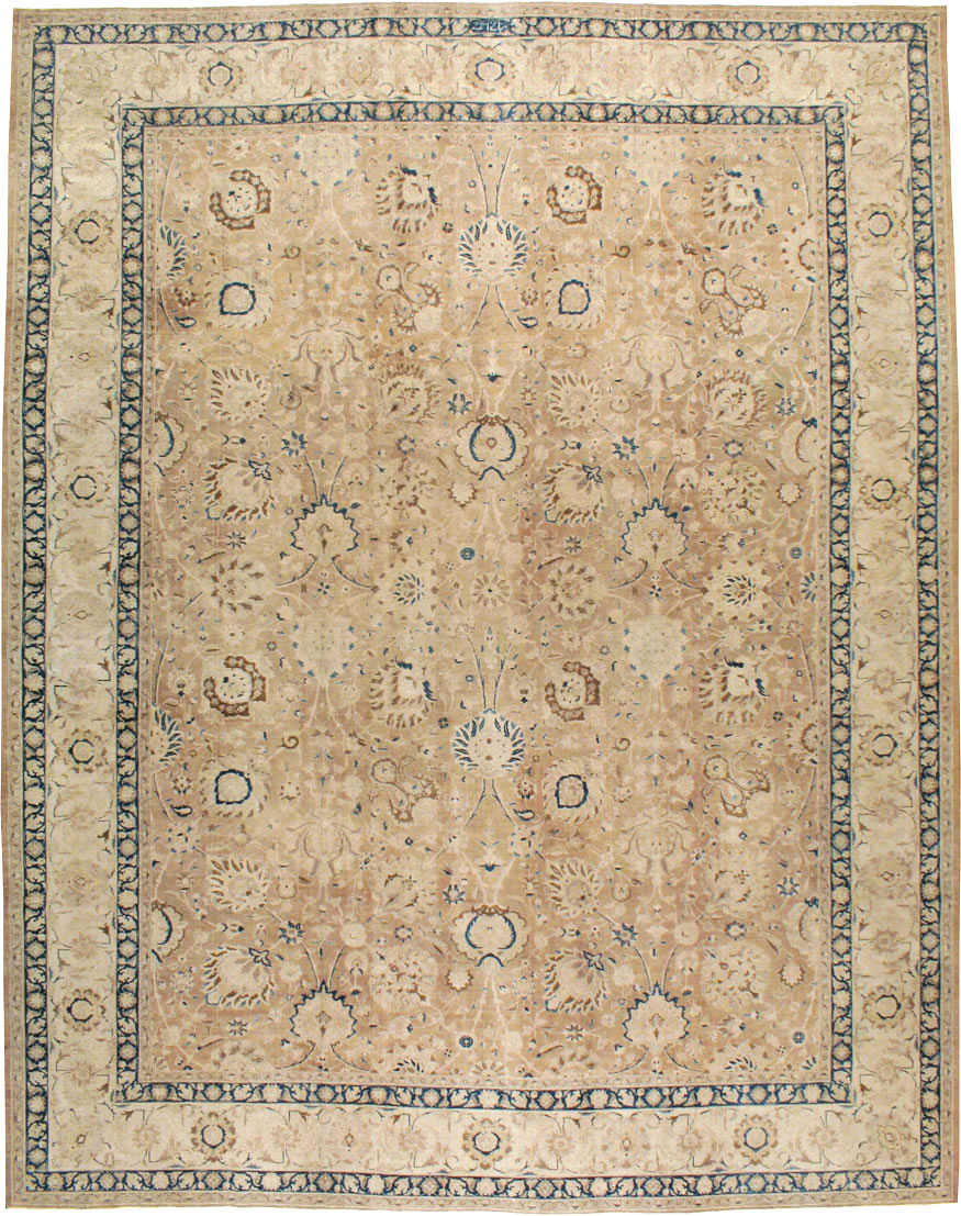 Antique Persian Tabriz Carpet, No.9985 - Galerie Shabab