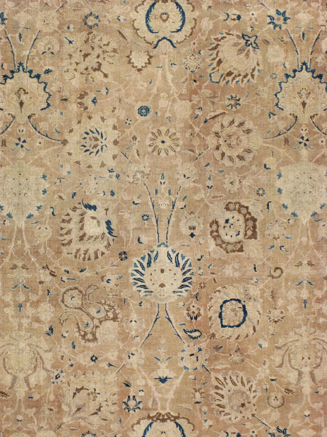 Antique Persian Tabriz Carpet, No.9985 - Galerie Shabab