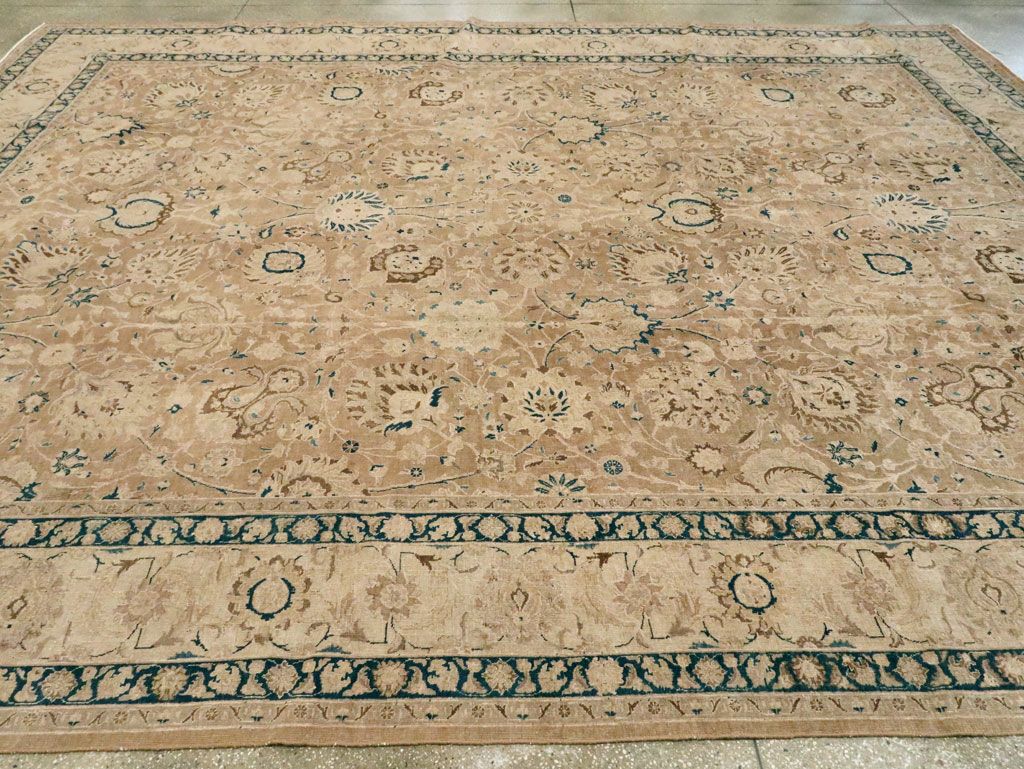 Antique Persian Tabriz Carpet, No.9985 - Galerie Shabab