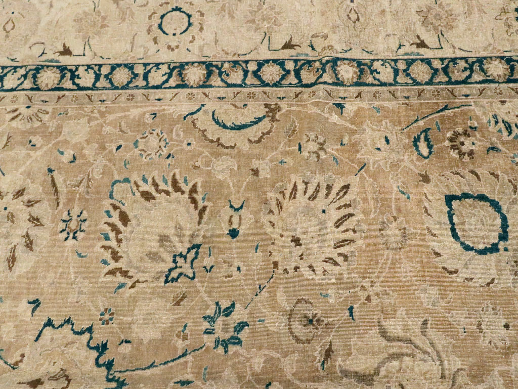 Antique Persian Tabriz Carpet, No.9985 - Galerie Shabab