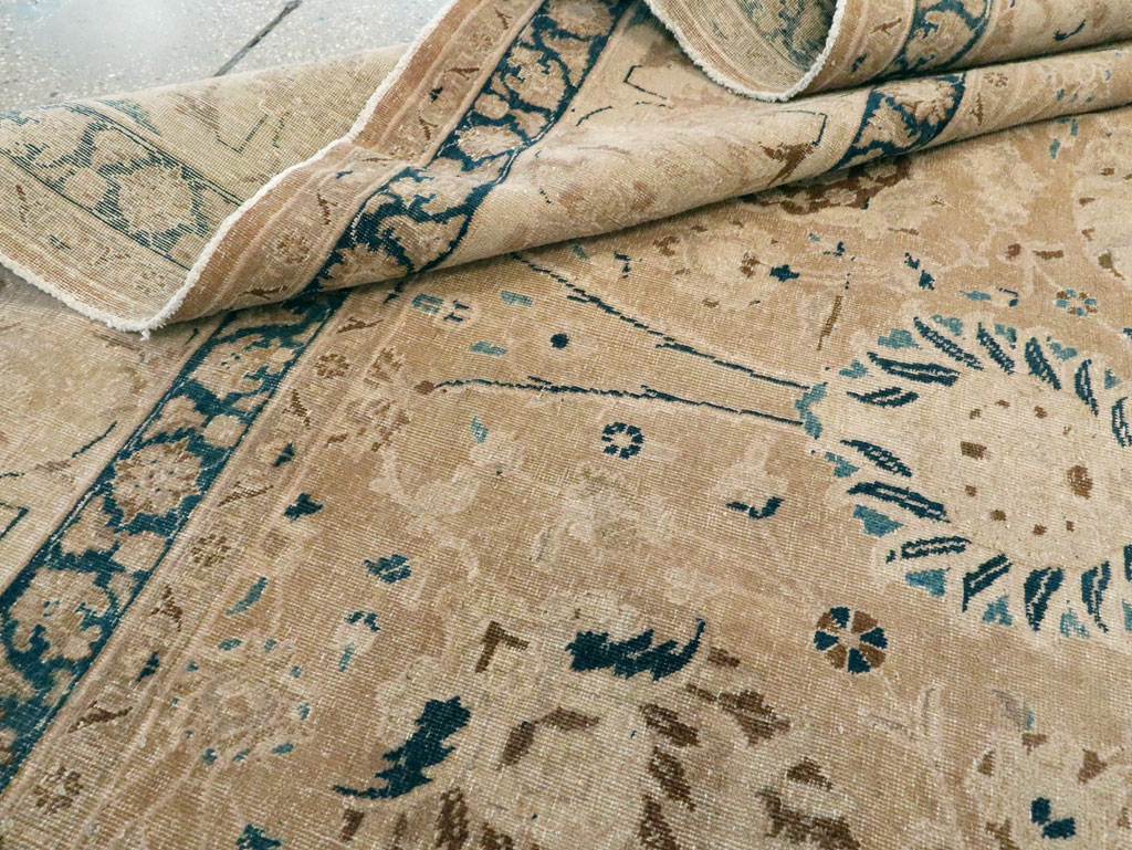 Antique Persian Tabriz Carpet, No.9985 - Galerie Shabab