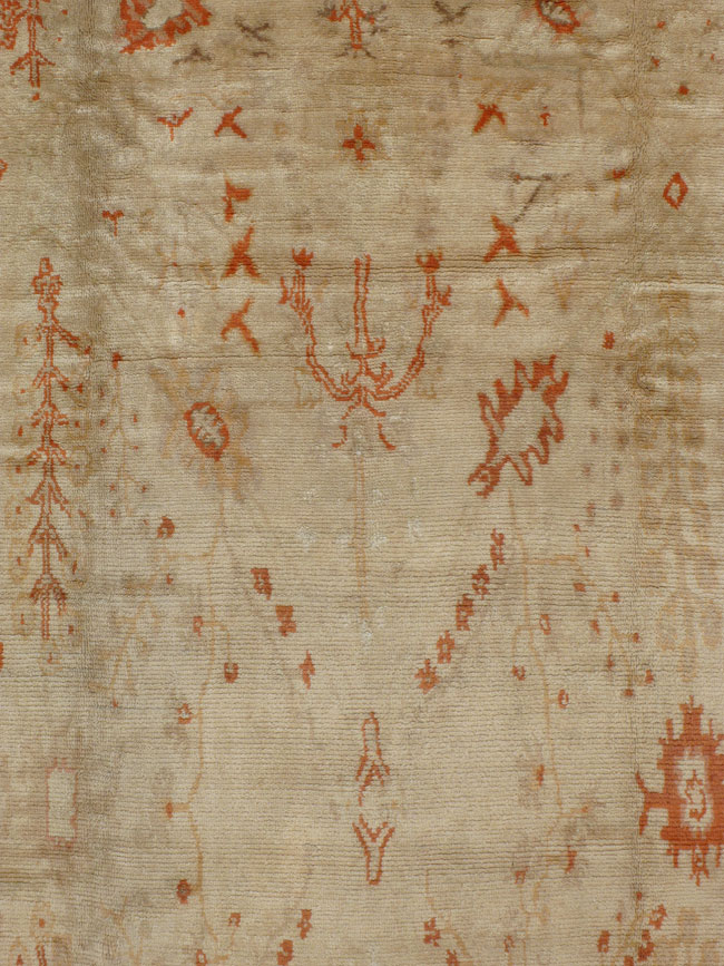 An Oushak Carpet, No.9996 - Galerie Shabab